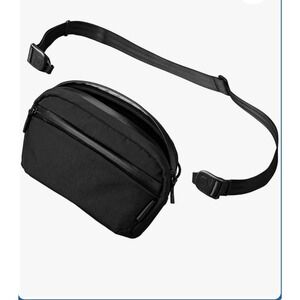 ALPAKA Flight Sling Black Axoflux 210D Ripstop EDC Crossbody Bag NWT